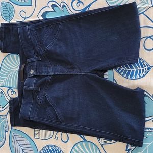 Women's Dark Blue Stretch Denim Jeans